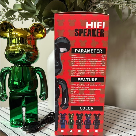 LS-02C bear speaker NIB - Picture 2 of 3